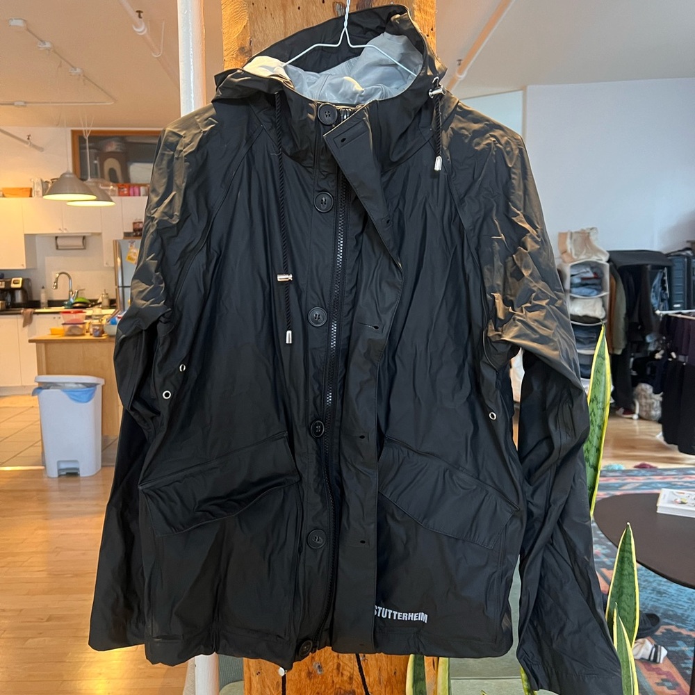 Stutterheim rain jacket size xxs